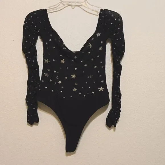 Lovers + Friends off the shoulder  Body suit S - Picture 2 of 8